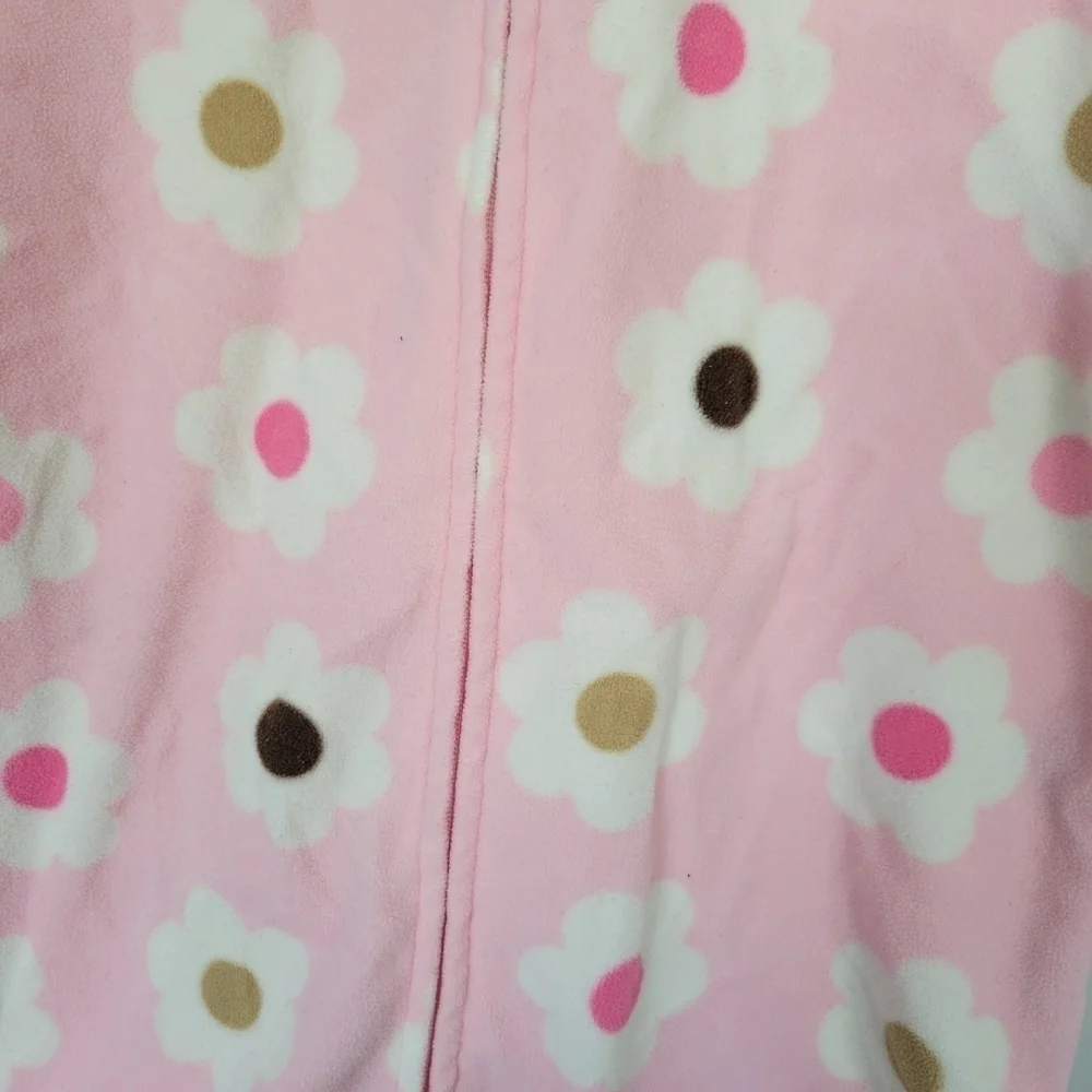 Child of Mine Carter's Baby Girl 0-9 Months Pink Sleep Sack Fleece Long Sleeve